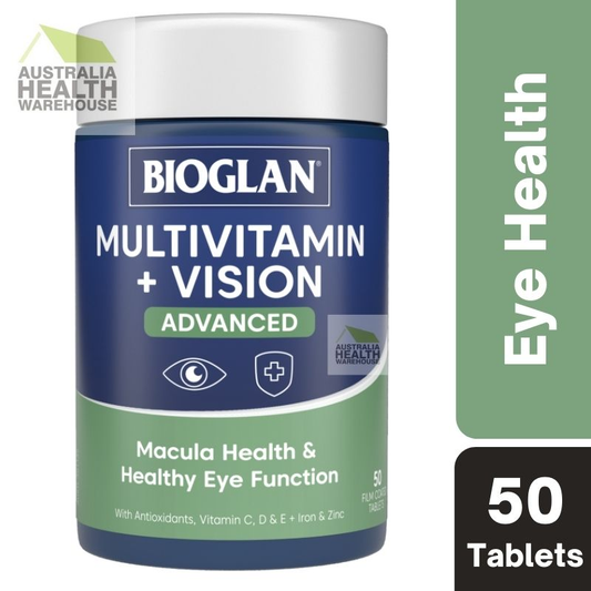 [Expiry: 12/2025] Bioglan Multi Vitamin + Vision Advanced 50 Tablets