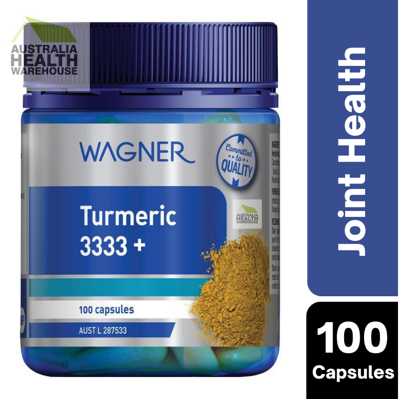 [CLEARANCE Expiry: 01/2025] Wagner Turmeric 3333 + 100 Capsules