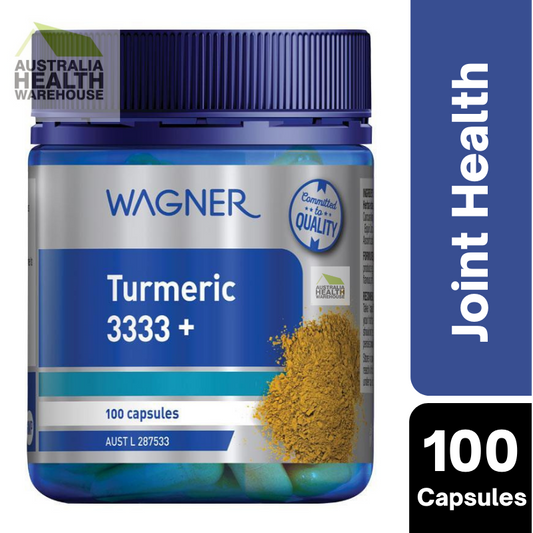 [CLEARANCE Expiry: 01/2025] Wagner Turmeric 3333 + 100 Capsules