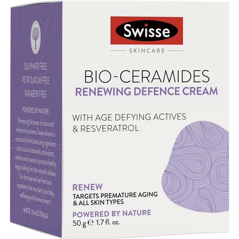 Swisse Skincare Bio-Ceramide Renewing Defence Cream 50g