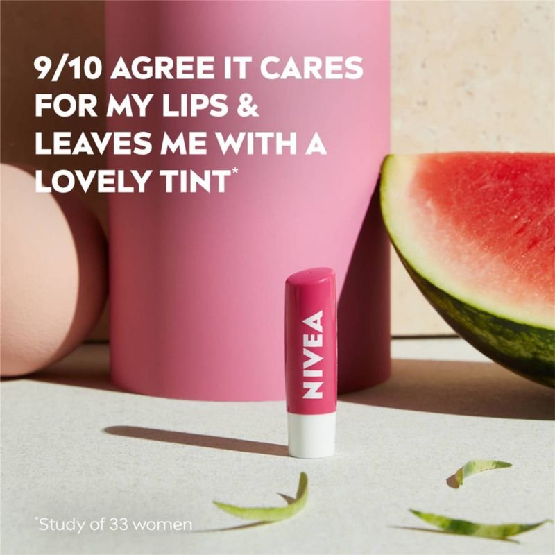 Nivea Lip Care Watermelon Shine 4.8g