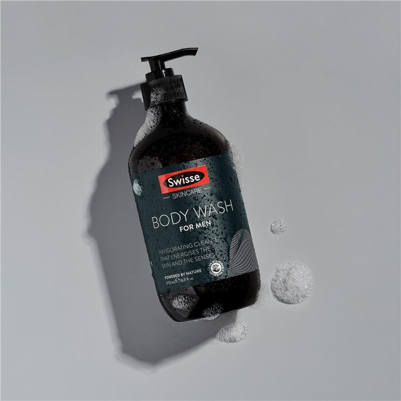 Swisse Skincare Body Wash For Men 500mL