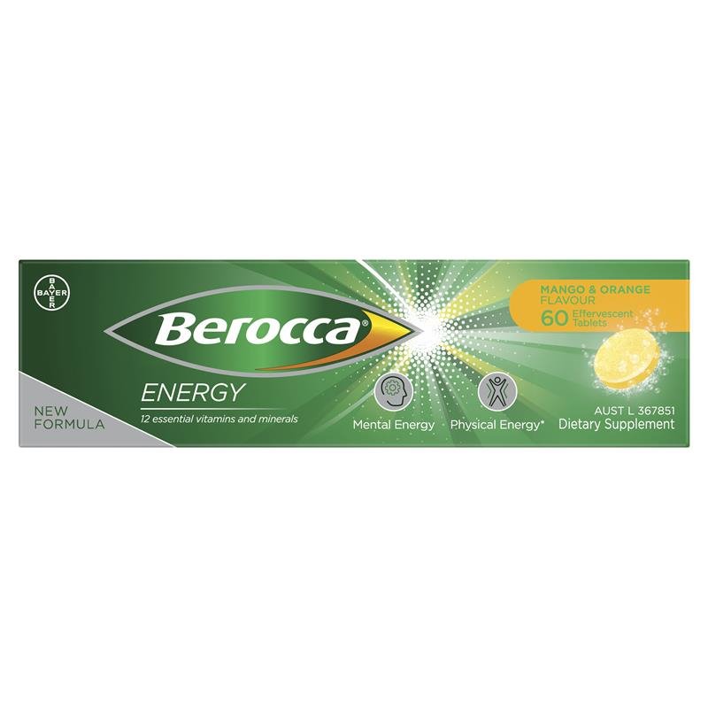 Berocca® Orange Effervescent Tablets