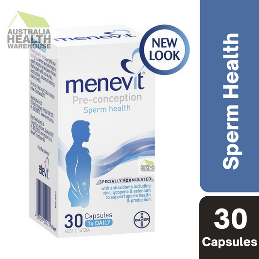 Menevit Pre-Conception Sperm Health 30 Capsules July 2025