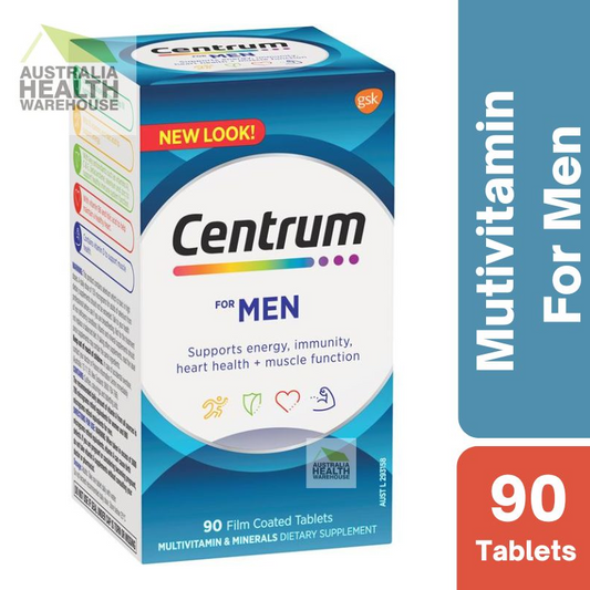 [Expiry: 05/2025] Centrum For Men Multivitamin 90 Tablets