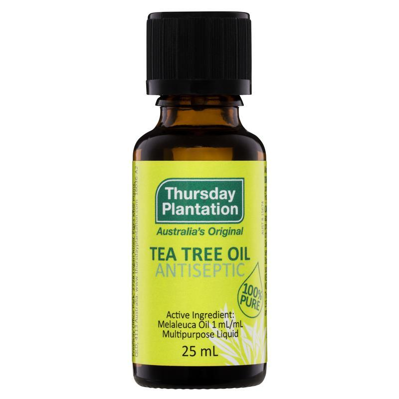 [Expiry: 04/2025] Thursday Plantation 100% Pure Tea Tree Oil 25mL