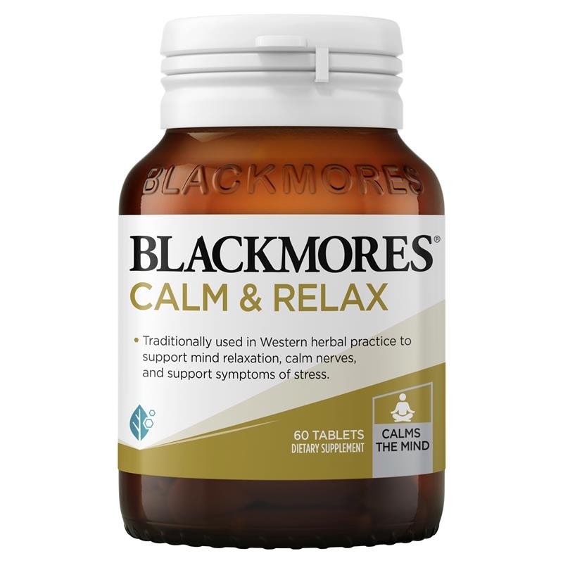 [Expiry: 06/2026] Blackmores Calm & Relax 60 Tablets