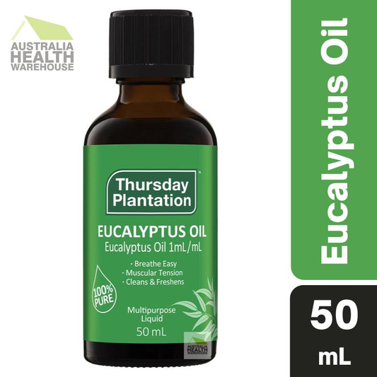 [Expiry: 06/2026] Thursday Plantation 100% Pure Eucalyptus Oil 50mL