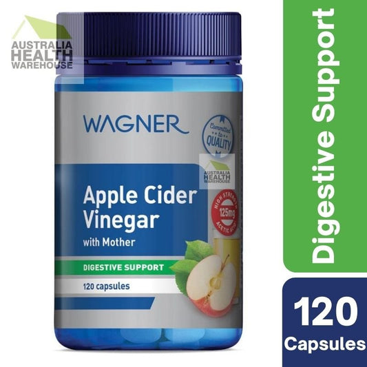 [Expiry: 08/2026] Wagner Apple Cider Vinegar with Mother 120 Capsules