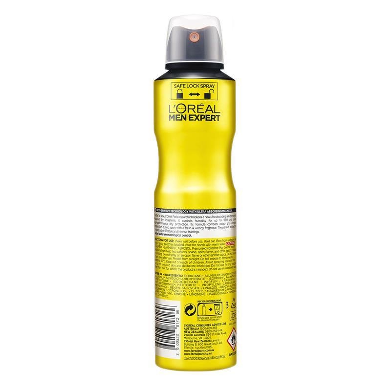 L'Oreal Men Expert Invincible Sport Anti-Perspirant Deodorant Spray 250mL