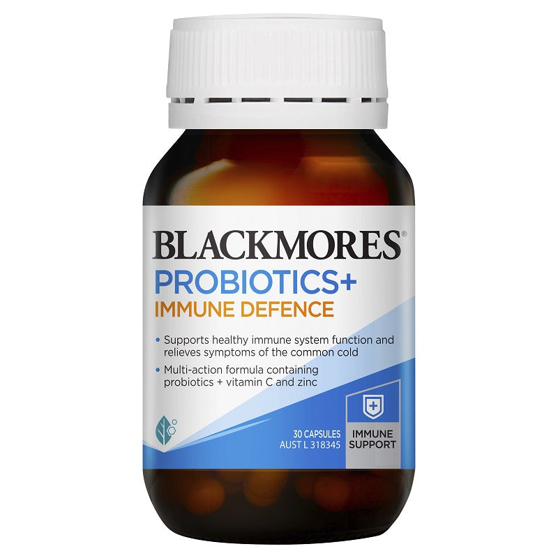 [CLEARANCE Expiry: 01/2025] Blackmores Probiotics+ Immune Defence 30 Capsules