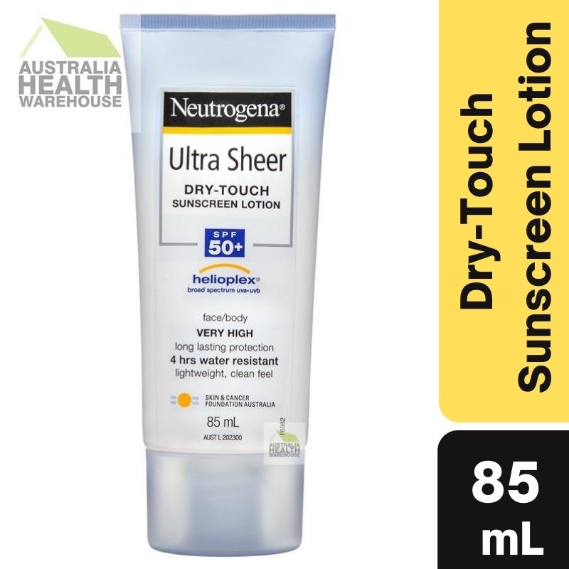 Neutrogena Ultra Sheer Dry-Touch Sunscreen Lotion SPF50+ 85mL June 2025