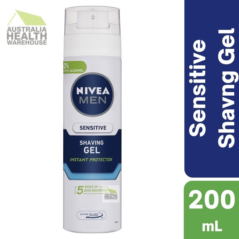 200ml Sensitive Shaving Gel – Skin Protection – NIVEA MEN