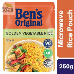 [EXP: 14/10/24] Ben's Original Golden Vegetable Rice Microwave Rice Pouch 250g