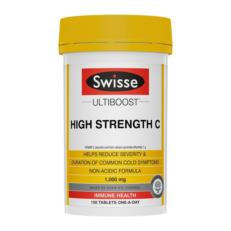 [Expiry: 05/2025] Swisse Ultiboost High Strength Vitamin C 150 Tablets