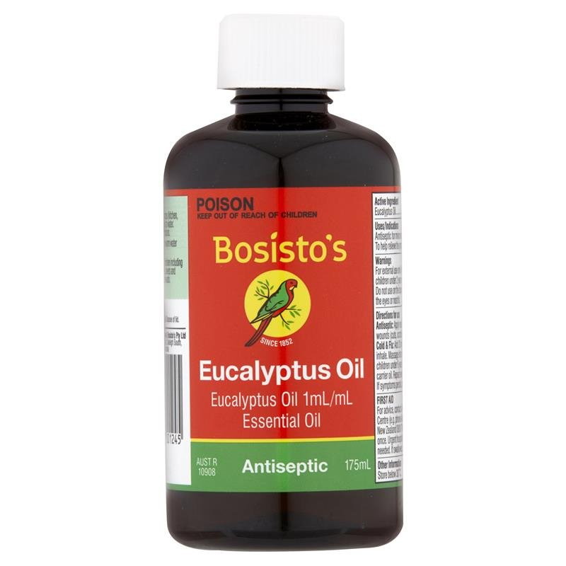 [Expiry: 07/2025] Bosisto’s Eucalyptus Oil 175mL