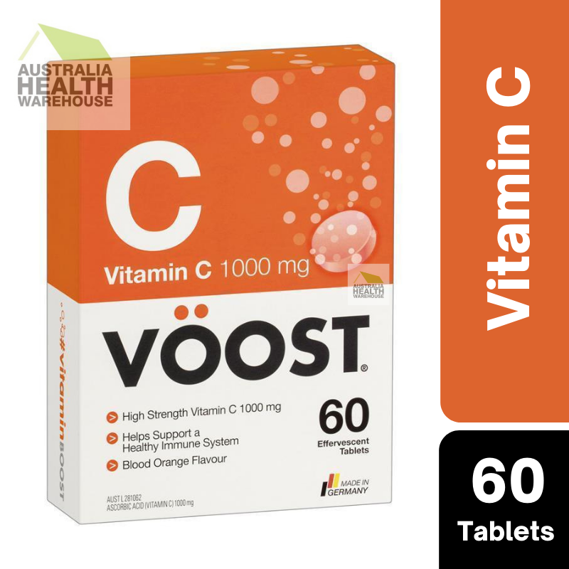 [Expiry: 12/2025] Voost Vitamin C 1000mg Effervescent 60 Tablets