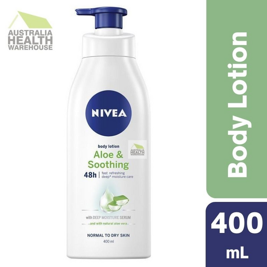 Nivea Aloe & Soothing Body Lotion - Normal to Dry Skin 400mL