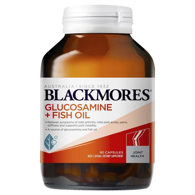 [Expiry: 10/2025] Blackmores Glucosamine + Fish Oil 90 Capsules