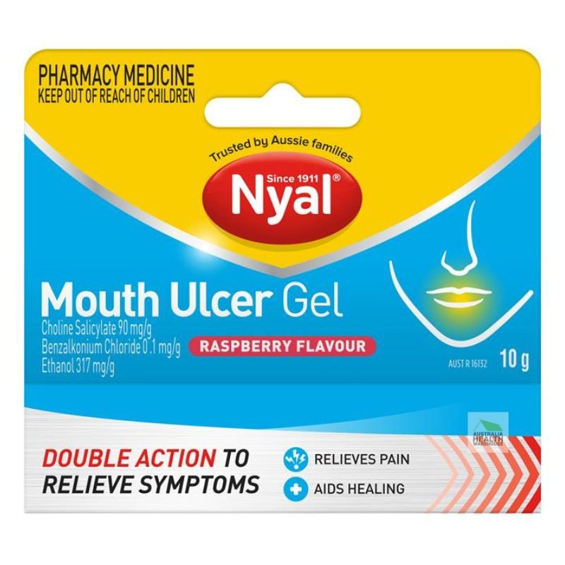 [Expiry: 08/2026] Nyal Mouth Ulcer Gel 10g