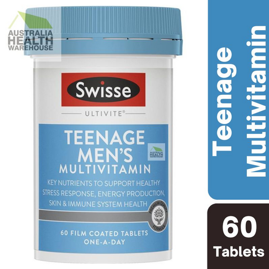 [Expiry: 05/2027] Swisse Ultivite Teenage Men's Multivitamin 60 Tablets