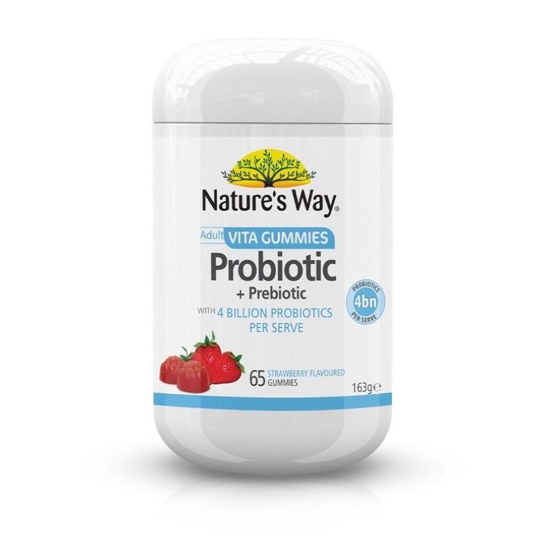 [Expiry: 07/2025] Nature's Way Adult Vita Gummies Probiotic + Prebiotic 65 Gummies