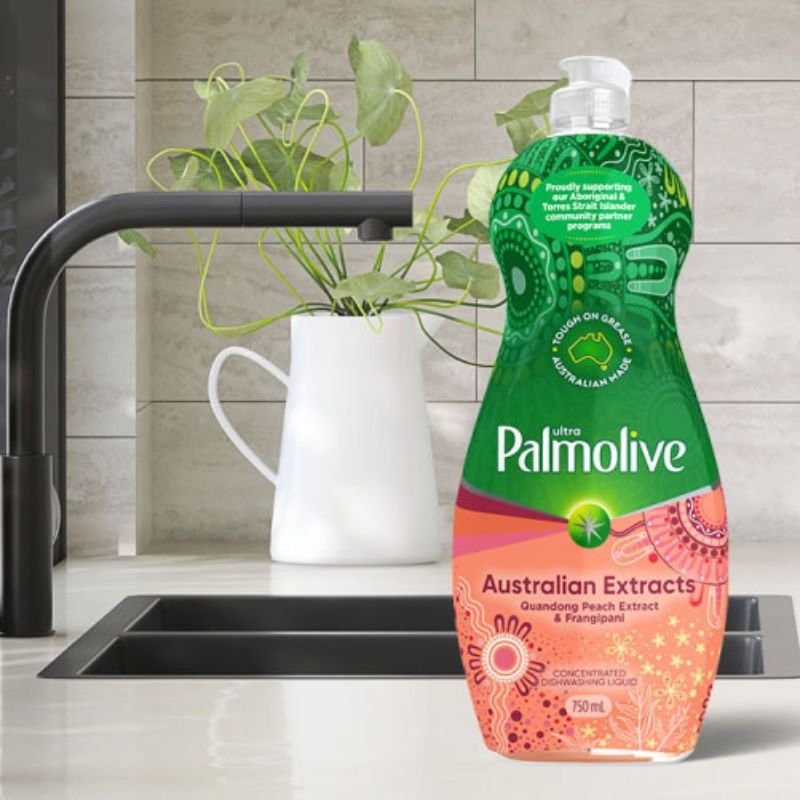 Palmolive Ultra Australian Extract Quandong Peach & Frangipani Dishwashing Liquid 750mL