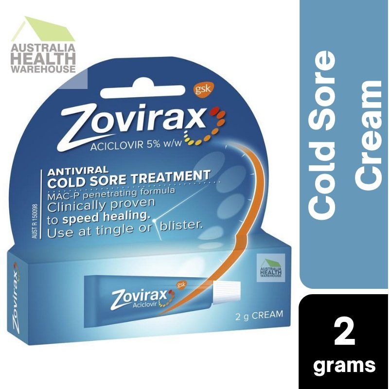 [Expiry: 12/2026] Cold Sore Cream Tube 2g