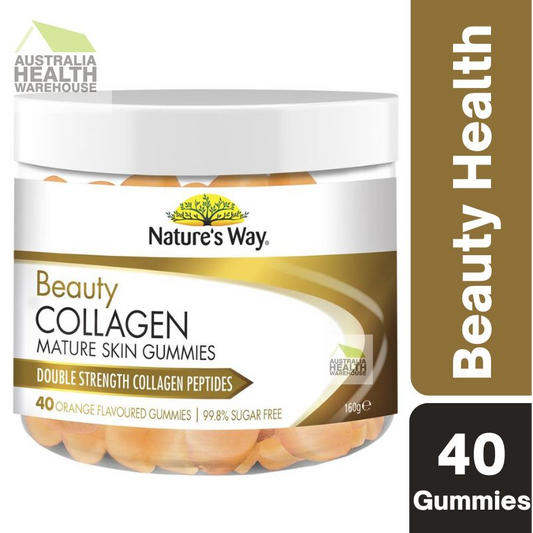 Nature's Way Beauty Collagen Mature Skin 40 Gummies December 2023