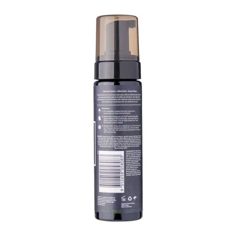 Le Tan Self Tanning Foam Ultra Dark 200mL