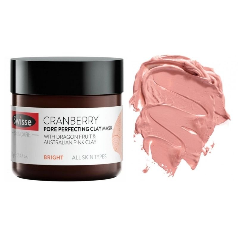 Swisse Cranberry Pore Perfecting Clay Mask 70g