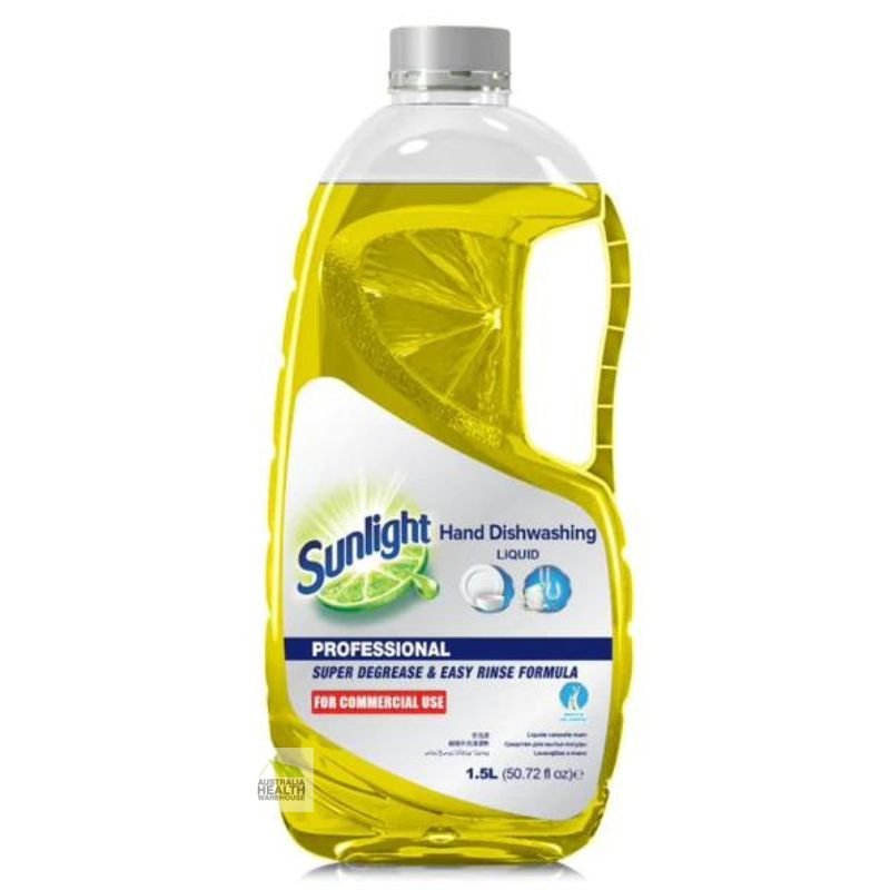 Sunlight Professional Hand Dishwashing Liquid Lemon 1.5 Litre