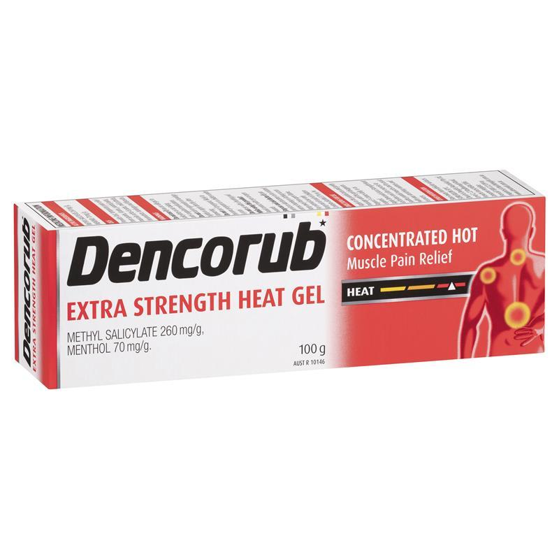 [Expiry: 09/2025] Dencorub Extra Strength Heat Gel 100g