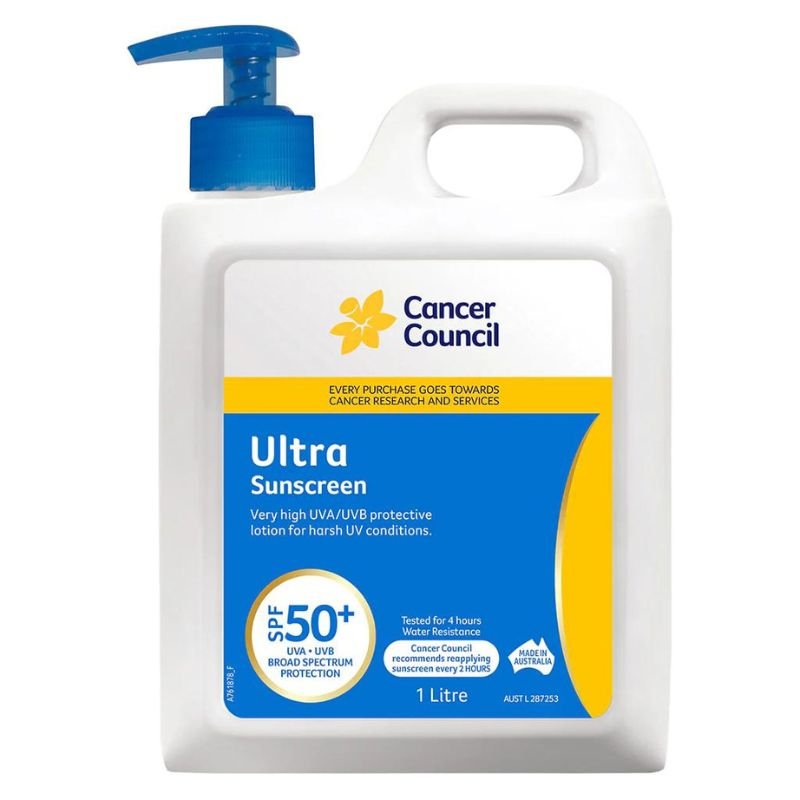 [Expiry: 08/2026] Cancer Council SPF 50+ Ultra 1 Litre