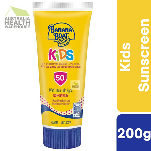 [Expiry: 03/2025] Banana Boat Kids Sunscreen Lotion SPF50+ 200g