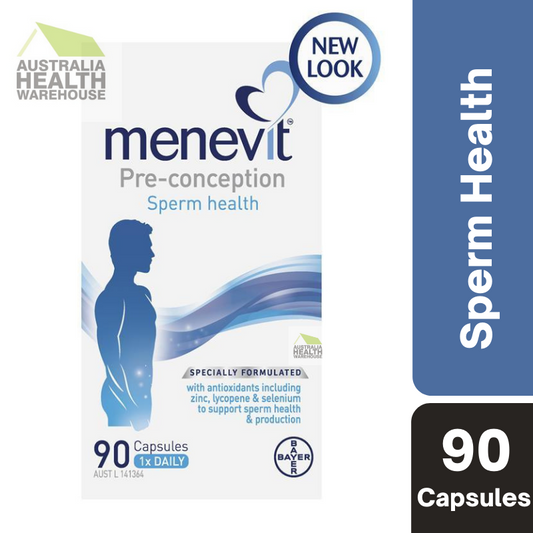 [Expiry: 09/2026] Menevit Pre-Conception Sperm Health 90 Capsules