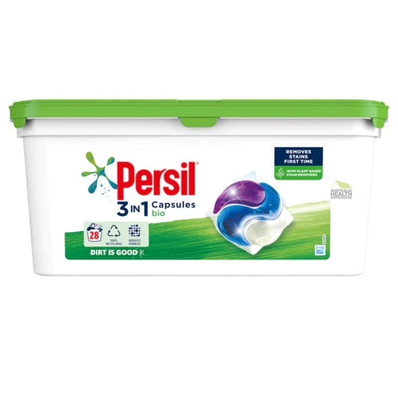 Persil 3in1 Bio Laundry Washing Detergent 28 Capsules