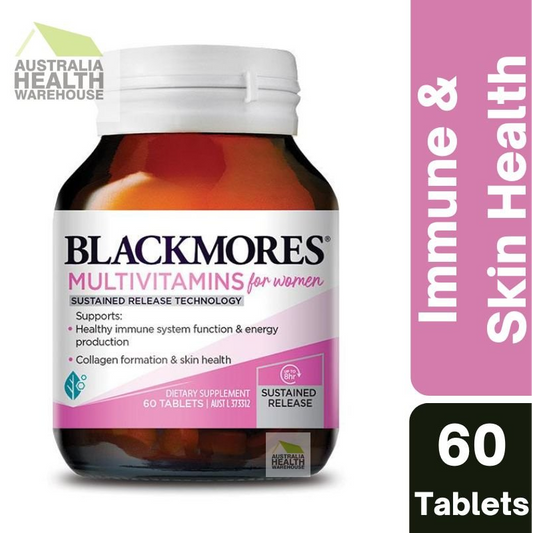 [Expiry: 09/2024] Blackmores Multivitamins for Women Sustained Release 60 Tablets