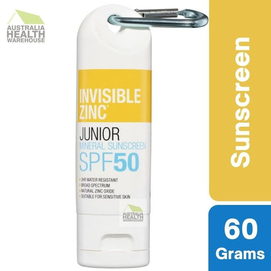 [Expiry: 08/2025] Invisible Zinc Junior Sunscreen SPF 50+ 60g