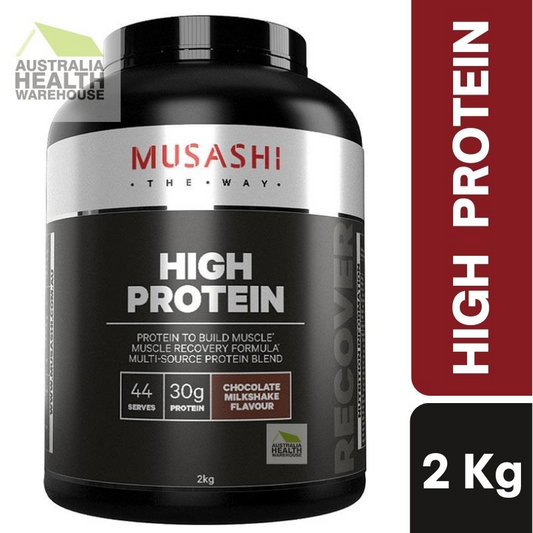 [Expiry: 05/2026] Musashi High Protein Chocolate 2kg