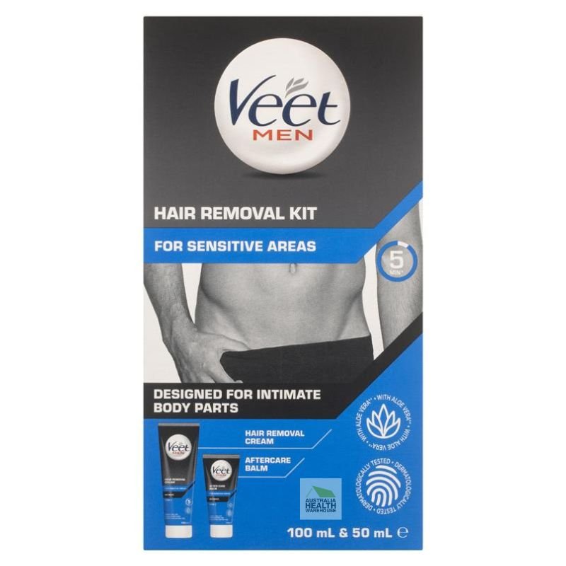 [Expiry: 04/2026] Veet Men Intimate Areas Hair Removal Kit