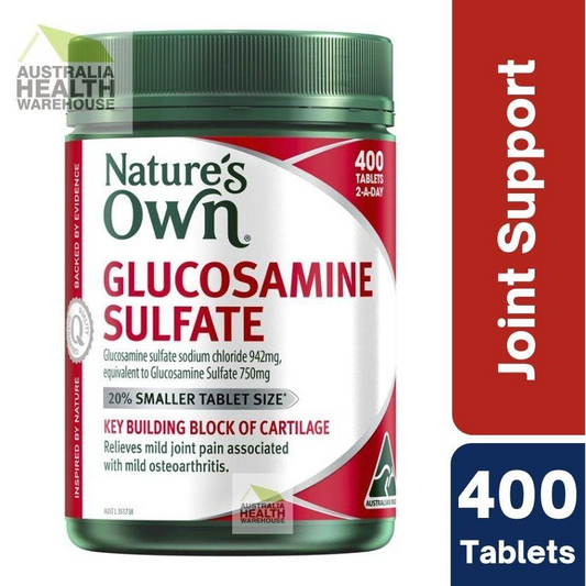 [Expiry: 12/2025] Nature's Own Glucosamine Sulfate 400 Tablets