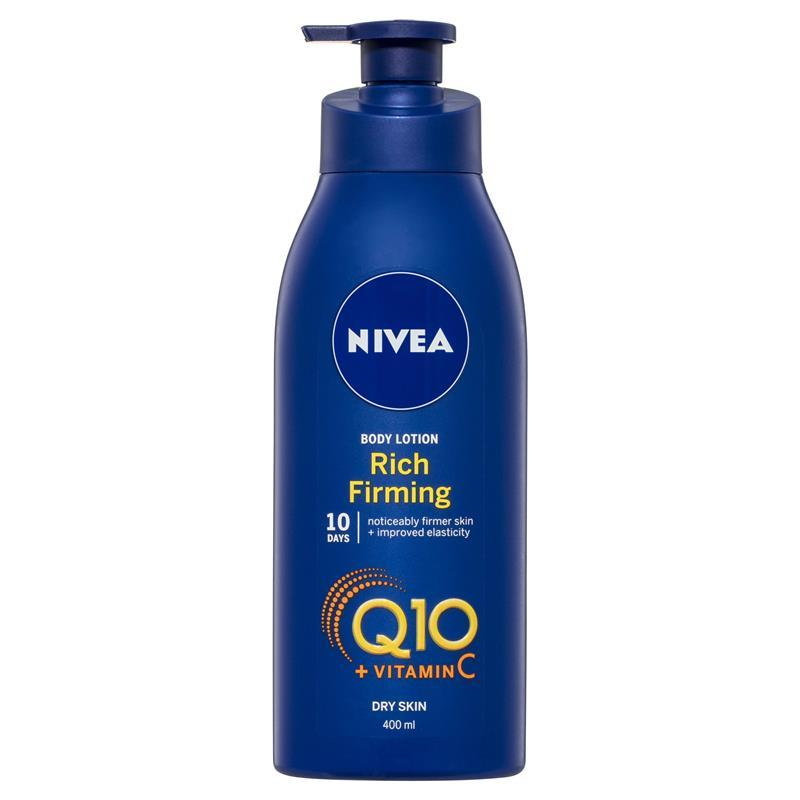 Nivea Body Lotion Rich Firming Q10 + Vitamin C - Dry Skin 400mL