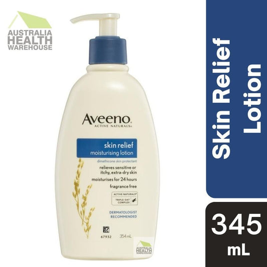 Aveeno Active Naturals Skin Relief Moisturising Lotion Fragrance Free 354mL