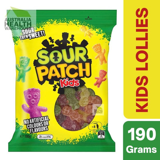 [Expiry: 21/02/2025] Sour Patch Kids Lollies 190g