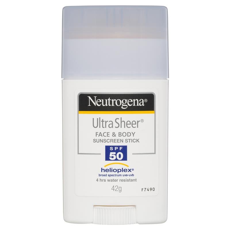 Neutrogena SPF50+ Ultra Sheer Face and Body Sunscreen Stick 42g