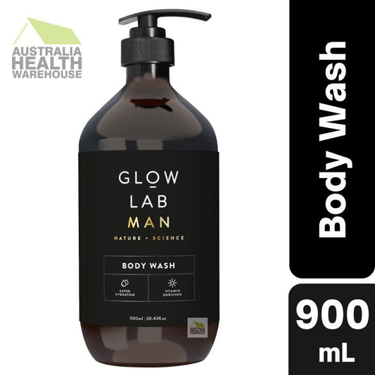 [Expiry: 02/2026] Glow Lab Man Body Wash 900mL