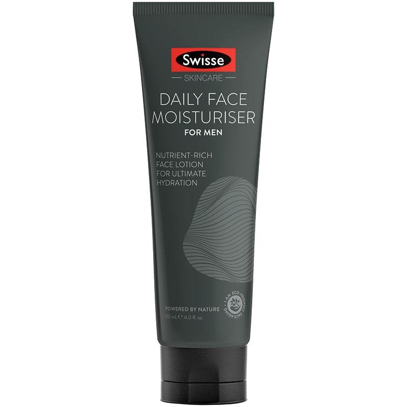 Swisse Skincare Daily Face Moisturiser For Men 120mL