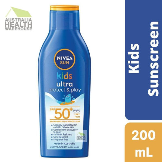 [Expiry: 12/2025] Nivea Sun Kids SPF50+ Ultra Protect & Play Sunscreen 200mL