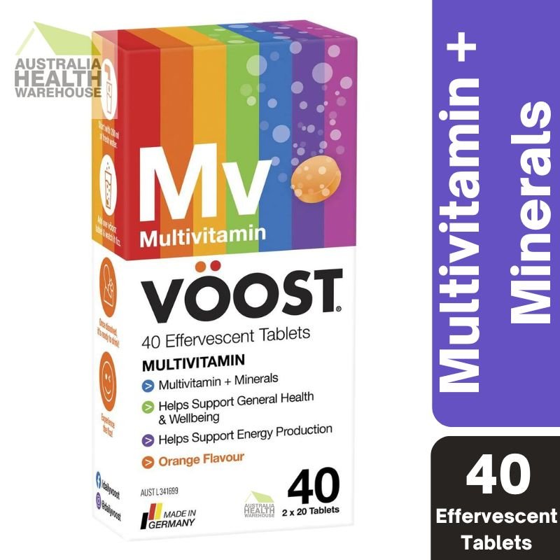 [Expiry: 07/2025] Voost Multivitamin Effervescent 40 Tablets